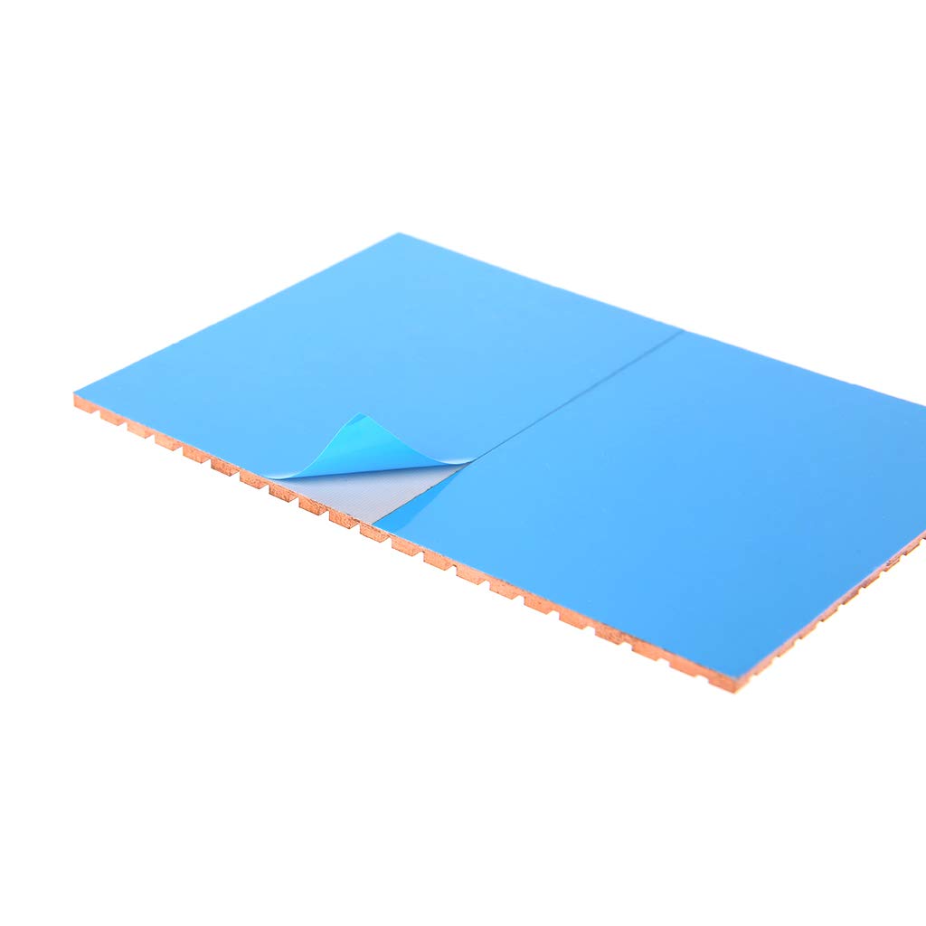 Copper Heat Sink,Ultra Thin Pure Copper Mechanical Hard Disk Cooler Heat Sink Cooling 2.5 Inch, Gold