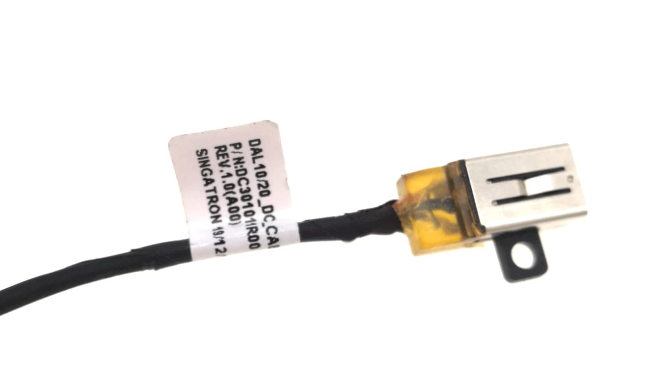 PHONSUN DAL10/20 DAL20 DC Power Jack Cable for Dell Inspiron 15 3583 3493 3595 5593 14 3482 5493 17 3793 P35E007 Latitude 3490 3590 E3490 E3590 CN: 0228R6 228R6 CN-0228R6 P/N: DC301011R00 DC301012300