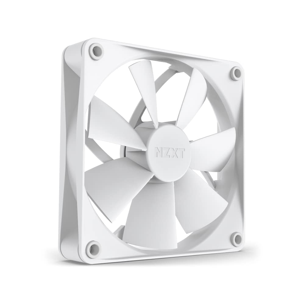 NZXT AER F120P White - High Performance Airflow Fans - Single