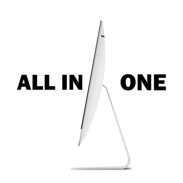 STGSivir All in One Desktop Computer, 22" FHD Display, Intel Core i5 up to 3.6G, 16G, 512G SSD, WiFi, BT 5.0, RGB Keyboard & Mouse, Webcam, Windows 11 Home