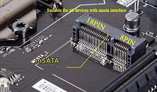 SSD mSATA 60GB Dogfish Internal Solid State Drive High Performance Hard Drive for Desktop Laptop SATA III 6Gb/s mini sata ssd(60GB MSATA)