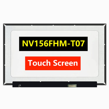 TFTcenter NV156FHM-T07 V8.0 V8.1 V8.3 V8.4 LCD Touch Screen Replacement, Touchscreen 15.6 inch 1920x1080 40Pin Laptop Display Panel (Panel Only)(Not for Others Model)
