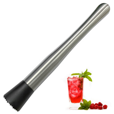Ortarco 8 Inch Stainless Steel Muddler for Cocktails