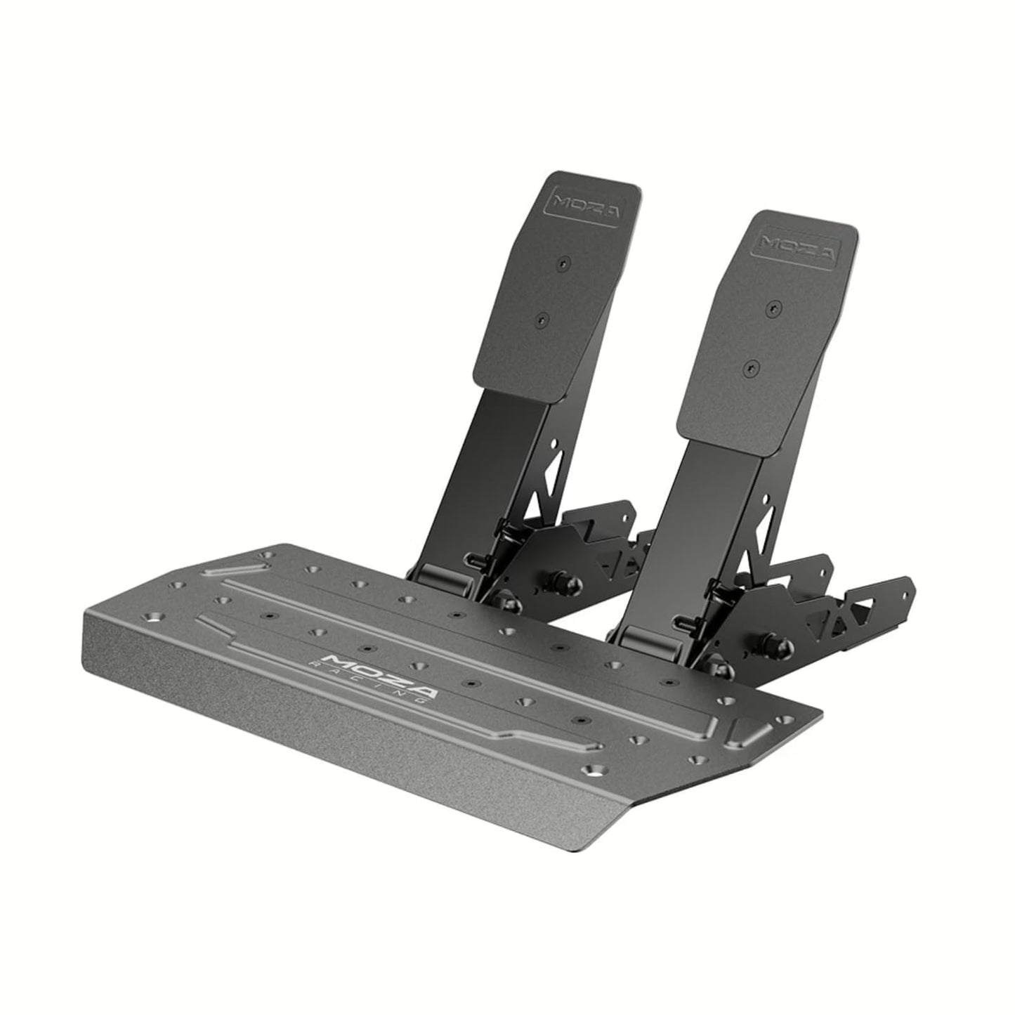 MOZA R3 Rennsimulator 4-teiliges Lenkrad- und Pedalset für PC: R3 Direct Drive Basis, ES Lite Lenkrad, SR-P Lite Pedale und Tischklemme, Schwarz