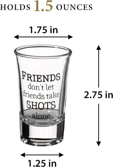 Lillian Rose Party Shot Glasses Set of 4