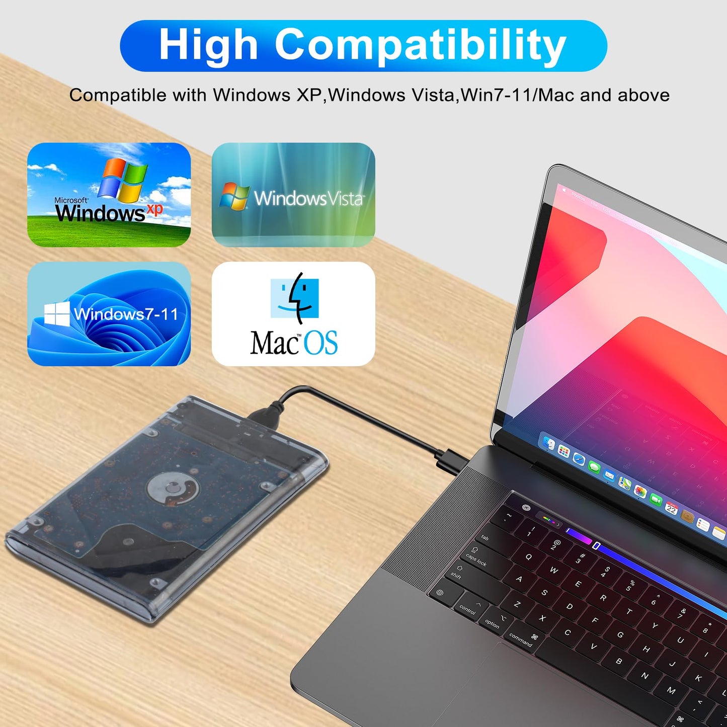 Tragbare Retro-Spielkonsole Batocera v40 mit 500 GB Speicher, Plug & Play, über 14.500 vorinstallierten Spielen (davon über 550 in 3D, keine Duplikate), 39 Systemen – USB-C 3.1 (200 MB/s) für PC/Laptop/Windows-PC