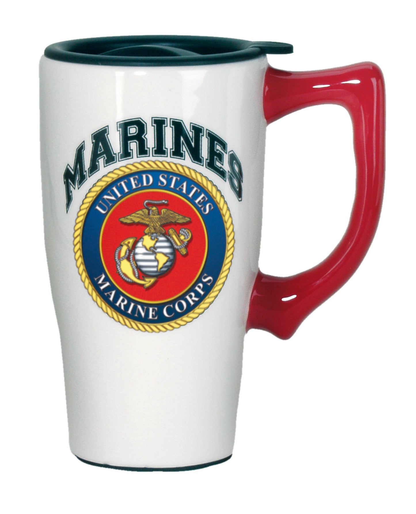 Spoontiques MARINES TRAVEL MUG, 18 ounces