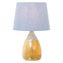 Lampe de bureau Alexandra House Living Bleu Doré Céramique 60 W 13 x 26 x 13 cm