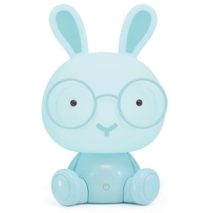 Desk lamp Alexandra House Living Blue Plastic 20 x 31 x 17 cm Rabbit