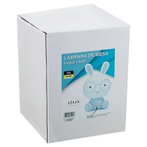 Desk lamp Alexandra House Living Blue Plastic 20 x 31 x 17 cm Rabbit