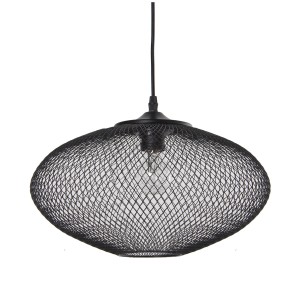 Suspension Alexandra House Living Noir Métal 40 W 38 x 25 x 38 cm