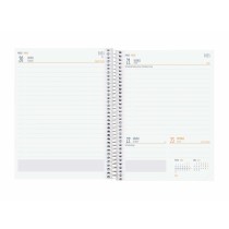 Agenda Finocam COOL Multicouleur quarto 15,5 x 21,2 cm 2024-2025 Floral