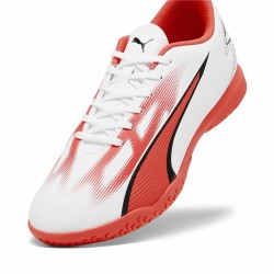 Chaussures de Football pour Adultes Puma Ultra Play It Blanc Rouge