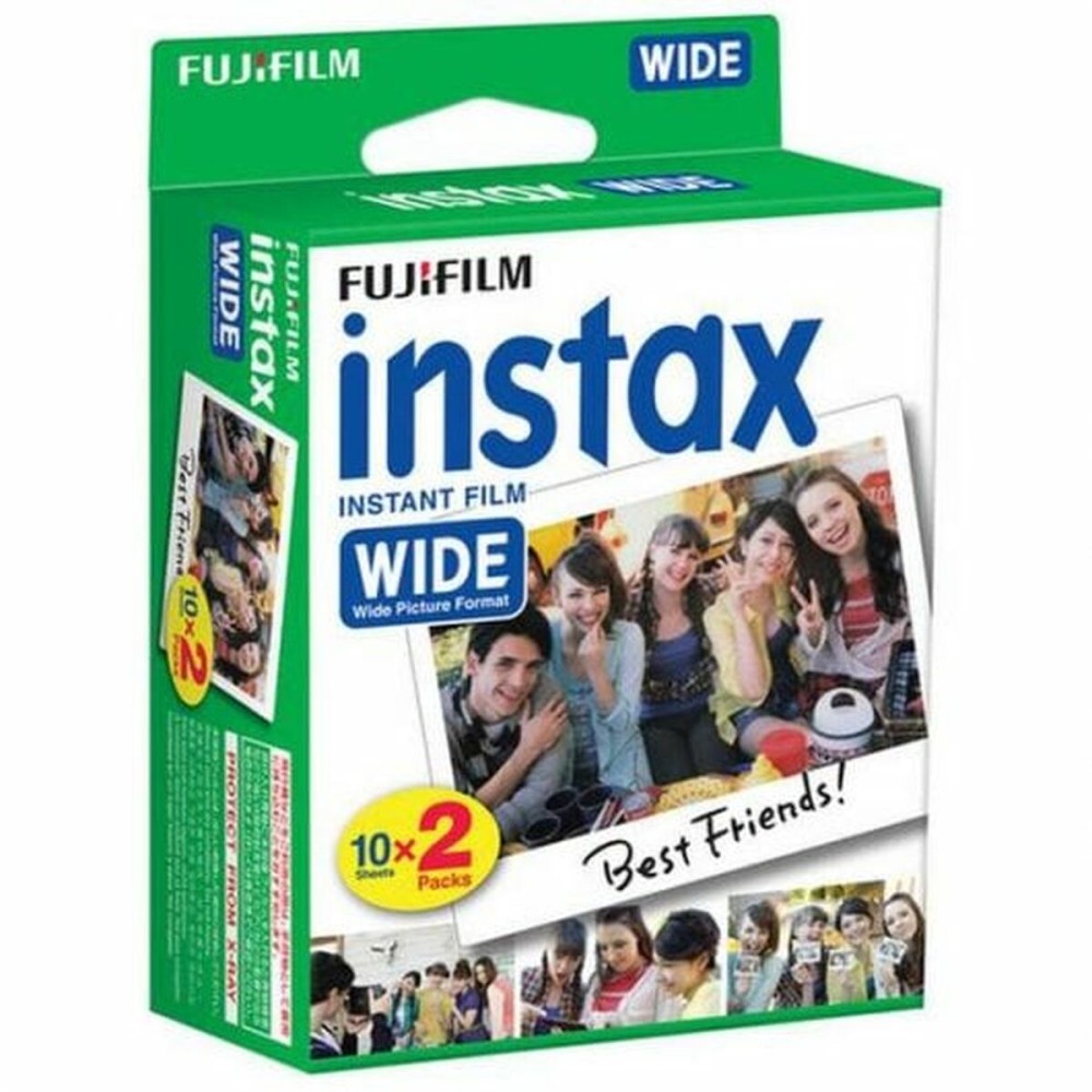 Tinte und Fotopapierpackung Fujifilm INSTAXWIDE10X2