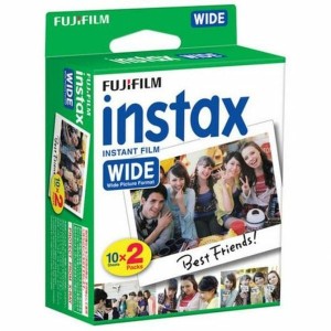 Lot d'encre et papier photo Fujifilm INSTAXWIDE10X2