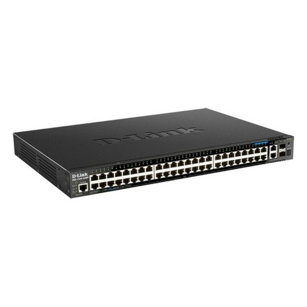 Switch D-Link DGS-1520-52MP Black