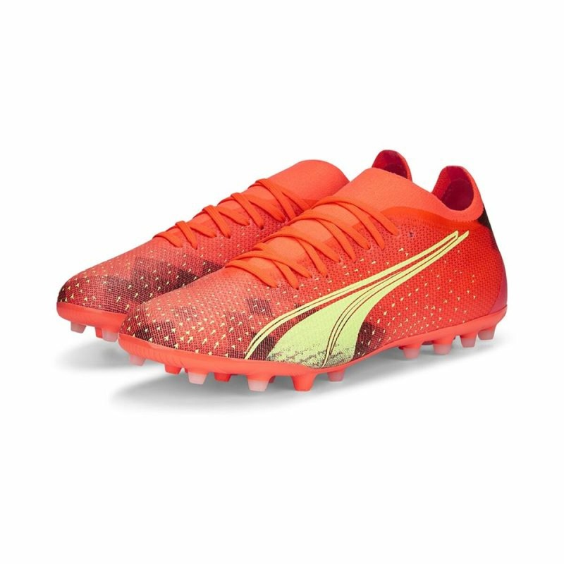 Fußballschuhe für Erwachsene Puma Ultra Match MG Orange