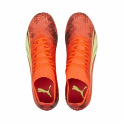 Chaussures de Football pour Adultes Puma Ultra Match MG Orange