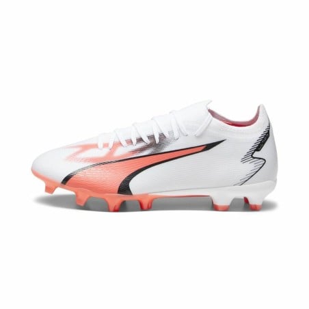 Fußballschuhe für Erwachsene Puma Ultra Match FG/AG Weiß