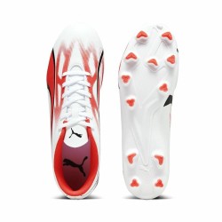 Adult's Football Boots Puma Ultra Play FG/AG White Red