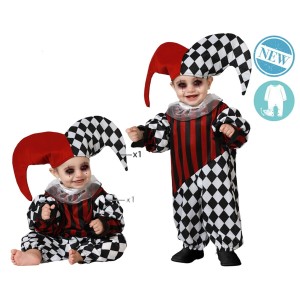 Verkleidung für Babys Harlekin 6-12 Monate