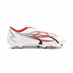 Fußballschuhe für Erwachsene Puma Ultra Play FG/AG Weiß Rot