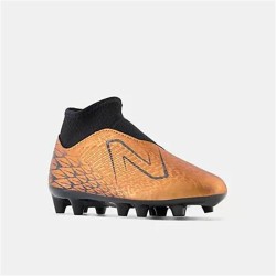 Childrens Football Boots New Balance Tekela v4 Magique FG Brown