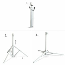 Base pour parapluie Aktive 78,5 x 58,5 x 78,5 cm 78 x 58 x 78 cm (4 Unités)