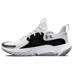 Chaussures de Basket-Ball pour Adultes Under Armour Flow Futr X Blanc