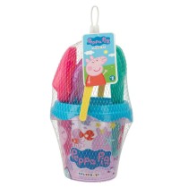 Set de jouets de plage Peppa Pig 14 x 12,5 x 14 cm (24 Unités)