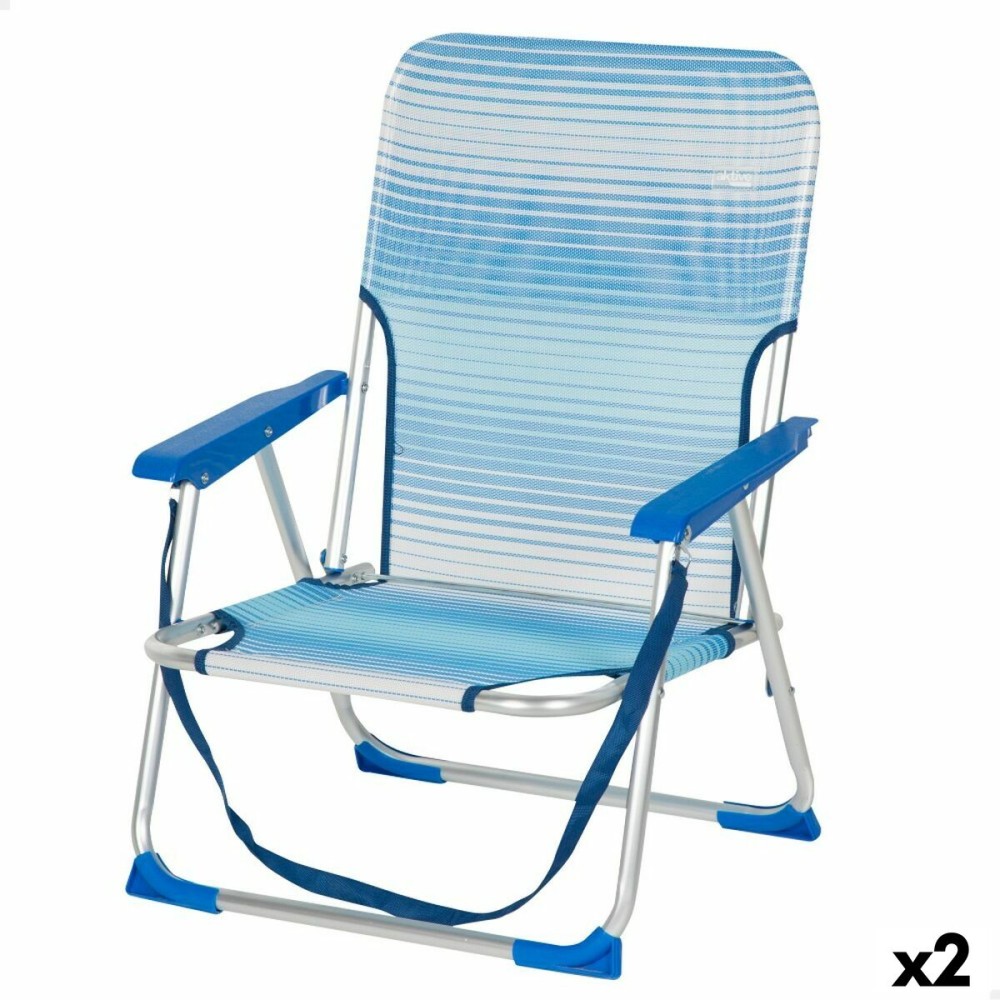 Chaise de Plage Aktive 44 x 72 x 40 cm