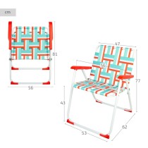 Strandstuhl Aktive 47 x 77 x 62 cm