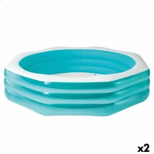 Aufblasbarer Pool Intex 254 x 56 x 254 cm (2 Stück)