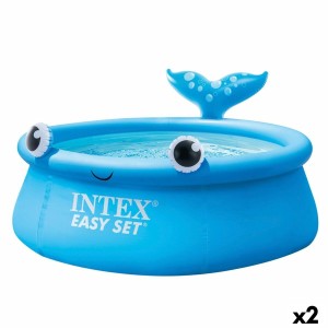 Pataugeoire gonflable pour enfants Intex (2 Unités)