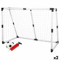 Football Goal Colorbaby 190 x 132 x 90 cm (2 Units)