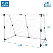 Football Goal Colorbaby 190 x 132 x 90 cm (2 Units)