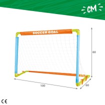 Cage à Foot Colorbaby 100 x 60 x 60 cm (4 Unités)