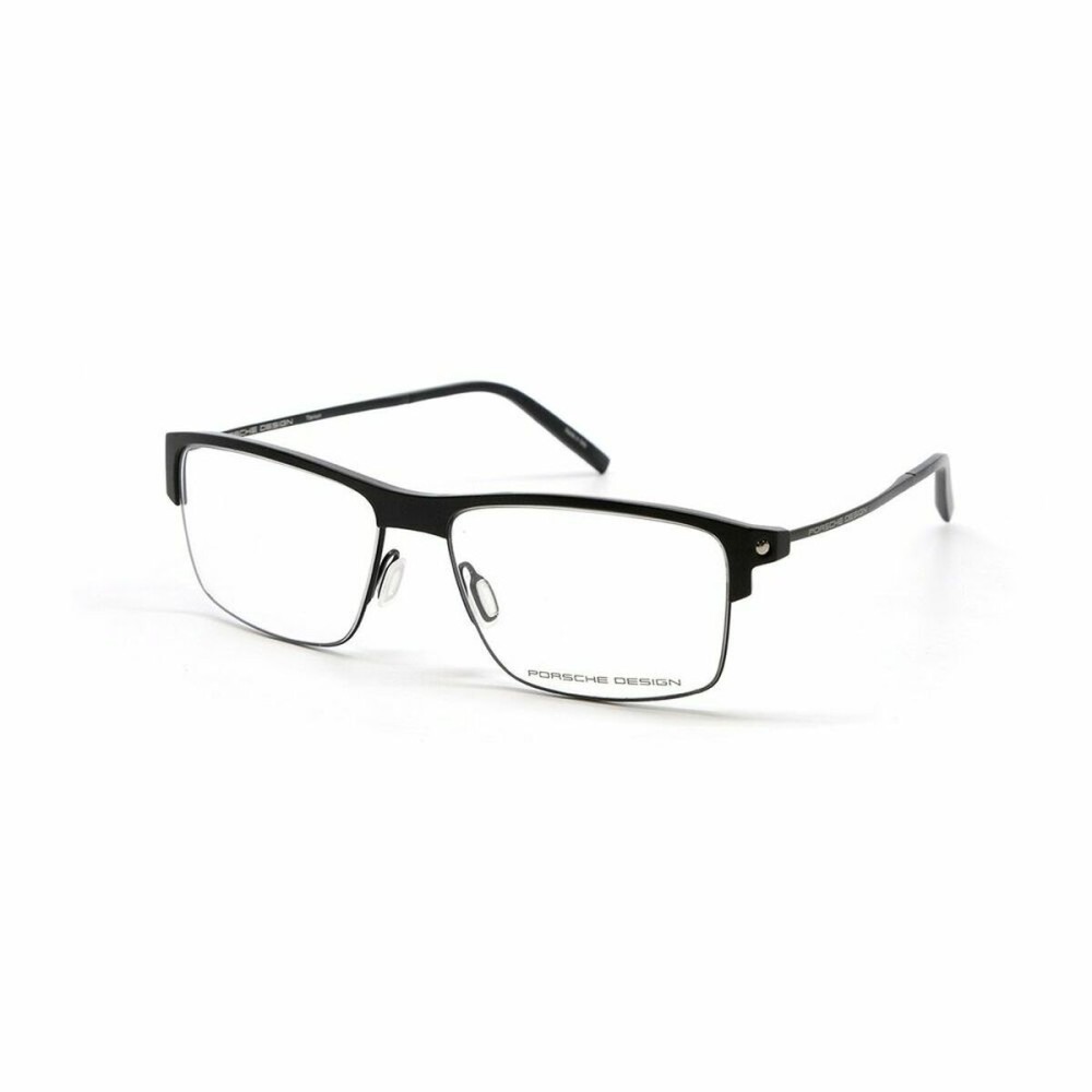 Monture de Lunettes Homme Porsche P8361-A Noir Ø 55 mm