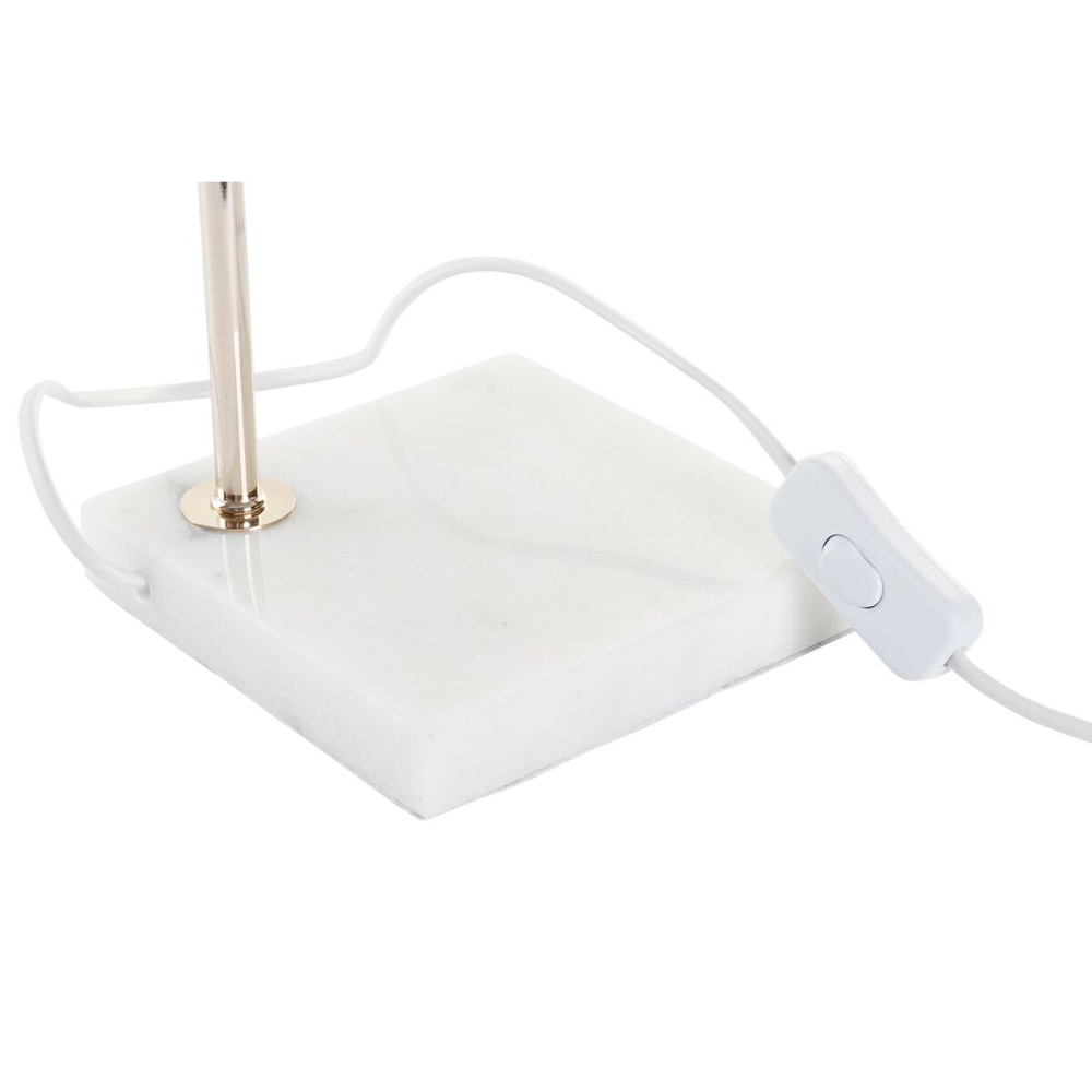 Lampe de bureau DKD Home Decor Doré Blanc (15 x 15 x 33 cm)