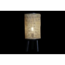 Lampe de bureau DKD Home Decor Naturel Noir 220 V 50 W (25 x 25 x 59 cm)