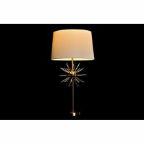 Tischlampe DKD Home Decor Gold Metall Weiß 41 x 41 x 80 cm 220 V 50 W