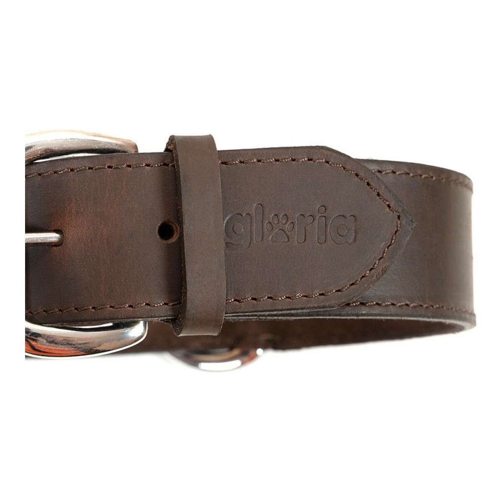 Dog collar Gloria Brown (80 x 4 cm)