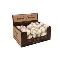 Hundesnack Gloria Snackys Rawhide 10-12 cm Knoten 30 Stück