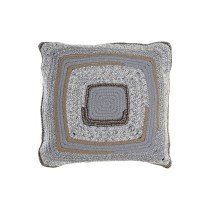 Coussin DKD Home Decor Naturel Gris 40 x 10 x 40 cm Boho