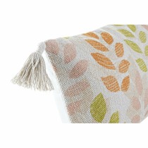 Coussin DKD Home Decor 60 x 10 x 30 cm Beige Multicouleur Fleurs