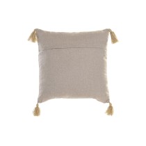 Coussin DKD Home Decor Beige Carré 40 x 15 x 40 cm