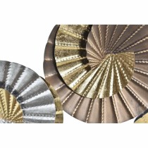 Wall Decoration DKD Home Decor Metal Multicolour Oriental Spirals (104 x 4,5 x 43 cm)