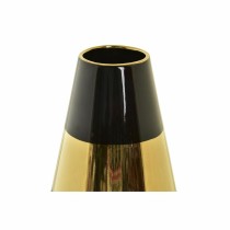 Vase DKD Home Decor Porzellan Gold zweifarbig Moderne (19 x 19 x 35 cm)