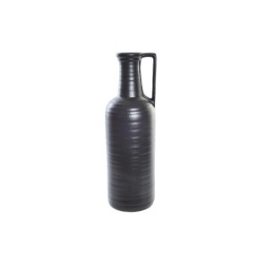 Vase DKD Home Decor Black Porcelain Modern 13 x 13 x 40 cm