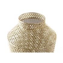 Vase DKD Home Decor Grau Gold Metall Moderne 25 x 25 x 48 cm